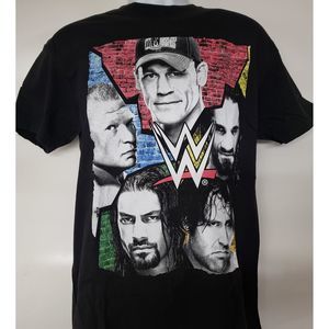 WWE John Cena Official Licensed Graphic Short Sleeve T-shirt Size M Black